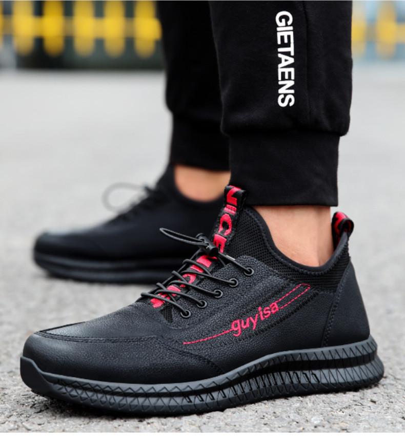 Waterproof Work Shoes Lightweight Safety Shoes Security Shoes for Men Anti Puncture Anti-slip Work Shoes Work Protection Shoes