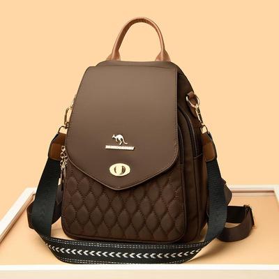 Zaino di alta gamma da donna, Zaino alla moda a spalla per il pendolarismo, Zaino casual da viaggio, Cartella scolastica per studenti
