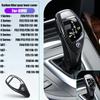 CTCE1 LHD RHD ABS Carbon Fiber Black Red Center Console Gear Shift Knob Trim Cover For BMW G30 G31 G01 G02 G32 1 2 5 Series X3 Sticker