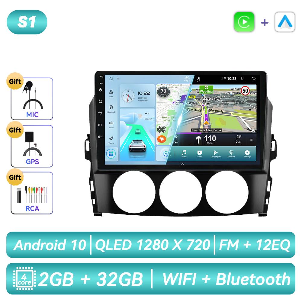 

For Mazda MX-5 MX5 2008 - 2015 Android Car Radio Multimedia Video Player Navigation GPS Carplay Touch Screen Auto Stereo Intelligent Systems 4CORE 2G 32G
