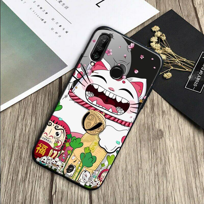 

Maneki Neko Lucky Money Cat For Huawei Nova 11 Pro 12i 3i 7i 8i 9 10 SE Y60 Y61 Y70 Y72 Y73 Y90 Y91 P20 P30 P40 Lite Case Huawei Nova Y73