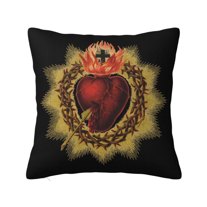 Jesus Is My God My King Lion Cushion Cover x cm Polyester Soft Throw Pillow Case For Sofa Living Room Decoration Pillowcase 30x30cm
