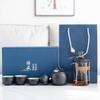 Portable Glass Travel Tea Set: Quick Outdoor Kung Fu Tea Cup & Japanese Teapot - Perfect Business Gift Set