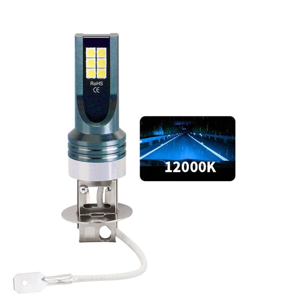 12V 6000K Car LED Headlight Fog Light Bulbs H4 H7 H11 H8 H9 H1 H3 LED 9005 9006 Hb3 Hb4 Auto Driving Running Lamps 12000LM