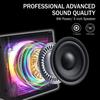 Wireless Karaoke Microphone, Dual Mics Bluetooth Speaker with RGB Lights, Portable Handheld Mic for Sing Along & Home KTV Fun!