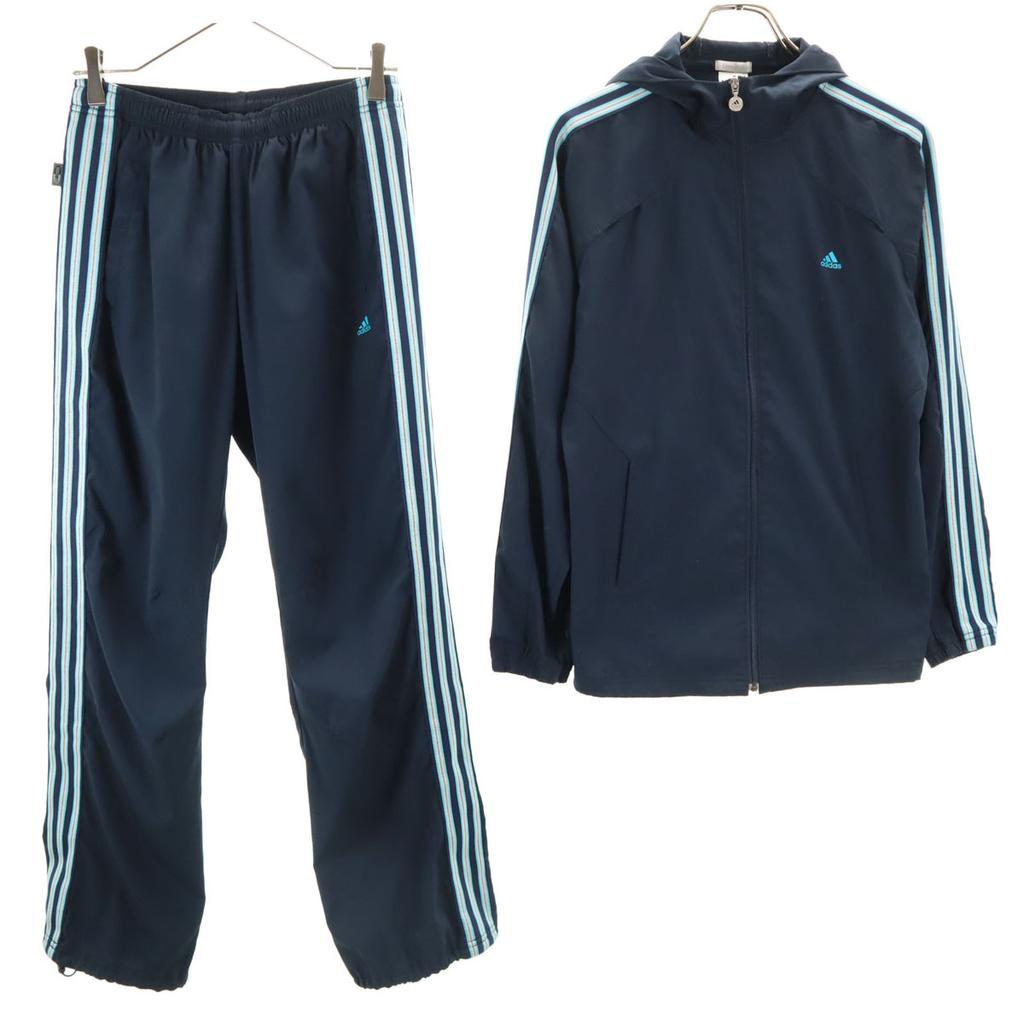 Adidas Rozpinana bluza z kapturem M Granatowa Damska Używana