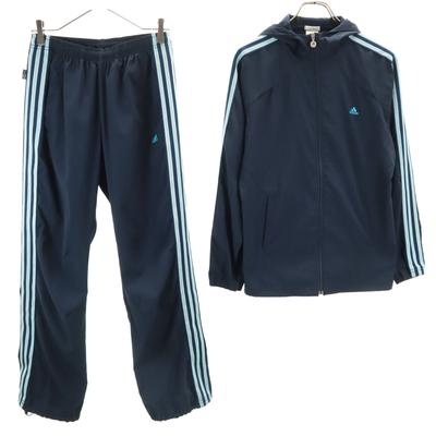 Chaqueta de chándal con capucha adidas Conjunto M Azul marino Mujer Usado