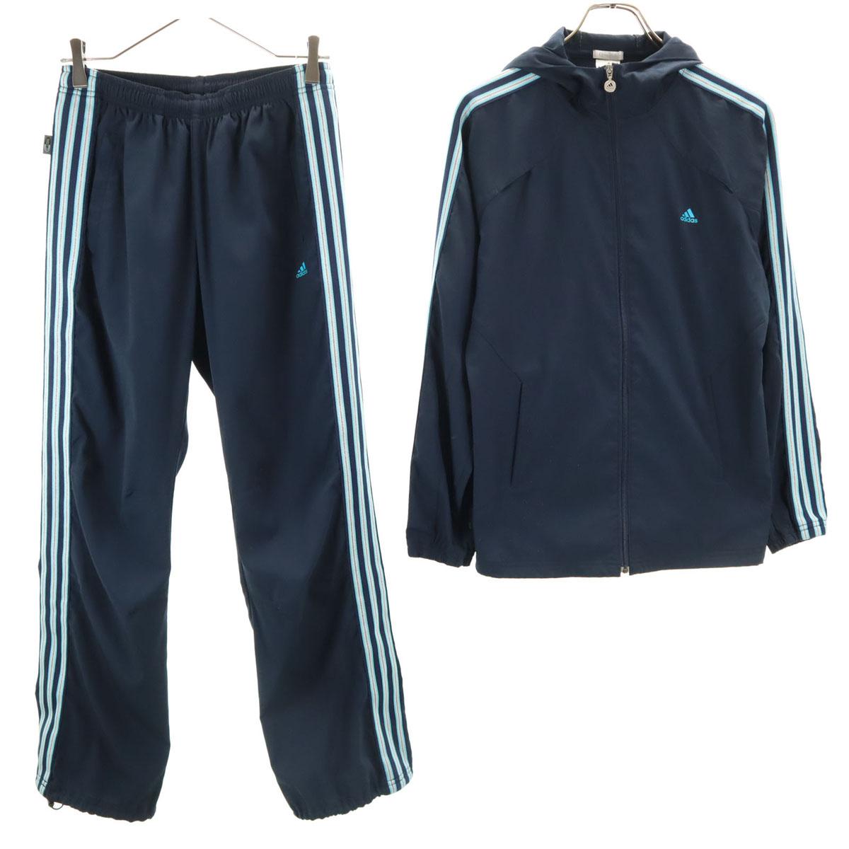 

adidas Толстовка с капюшоном Спортивный костюм Комплект M Темно-синий Женский Б/У