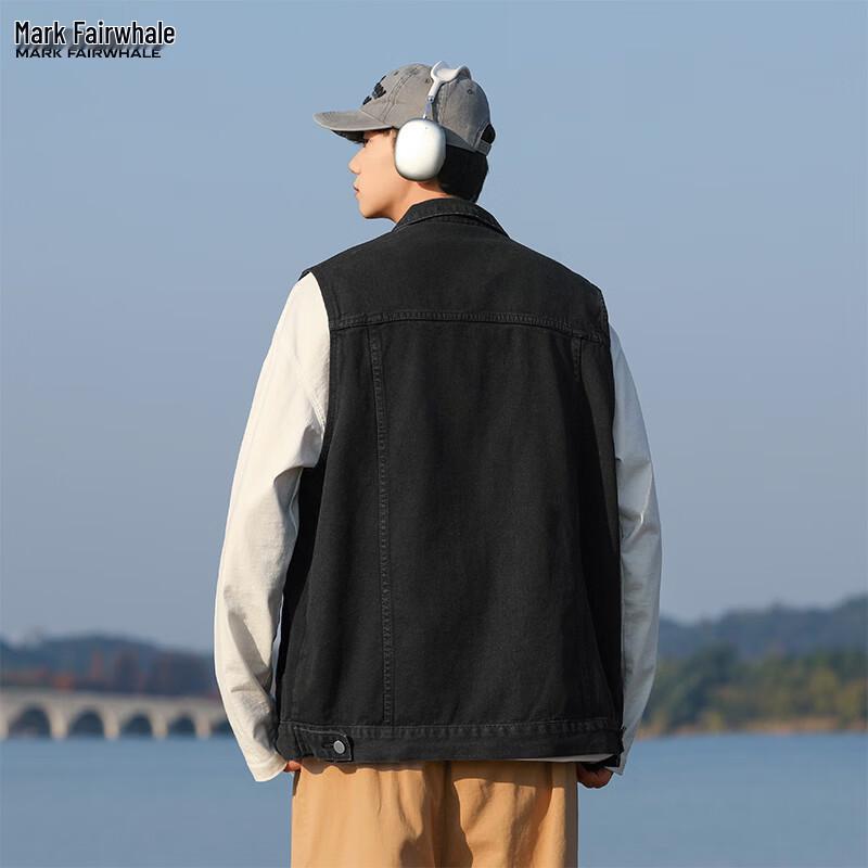 MARK FAIRWHALE Unisex Denim Vest