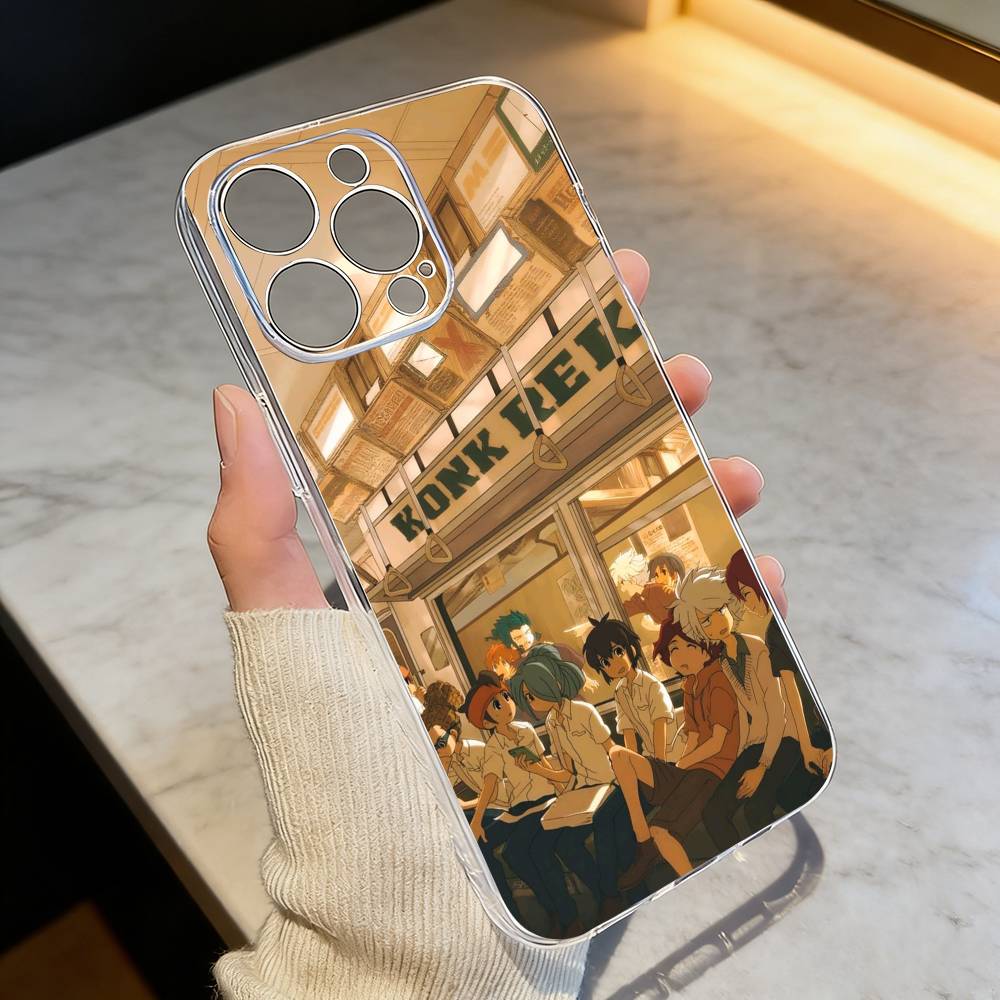 Чехол для телефона Inazumas Anime E-Eleven Прозрачный Силиконовый Мягкий Для iPhone 17 16 15 14 13 12 11 Mini Pro Max Plus iPhone14Pro