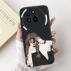 Fashion Painting Phone Case For Nothing Phone (3a) Pro Black Silicone Soft Cover For Nothing Phone3a 3a Pro Cases Bumpers