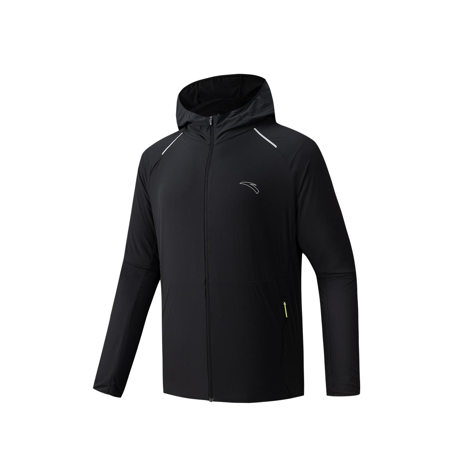 Anta Racing Running Series Ice Skin Protection Woven Sports Top Summer 2026 Men tops Basic-Black 152625604-5 L