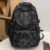 College Students  Girls  High School Students  Burgundy Large Capacity Male Backpack  Junior High School Students  Backpack