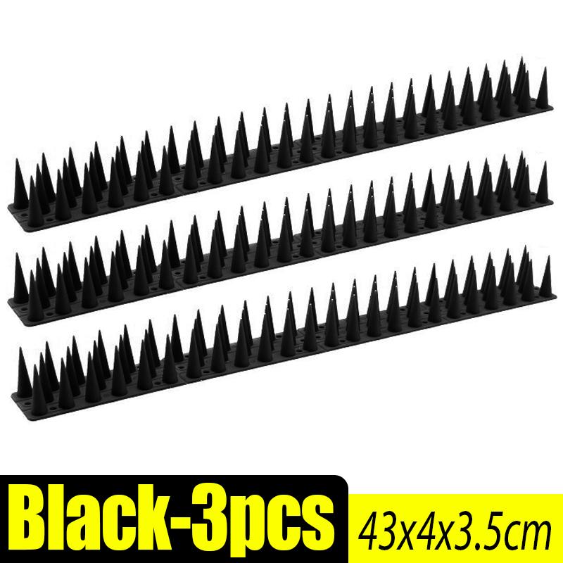 1-10pcs Outdoor Birds Pigeon Cats Spike Bendable Bird Repellent Spikes Deterrents for Garden Window Fences Roof Balcony Railing