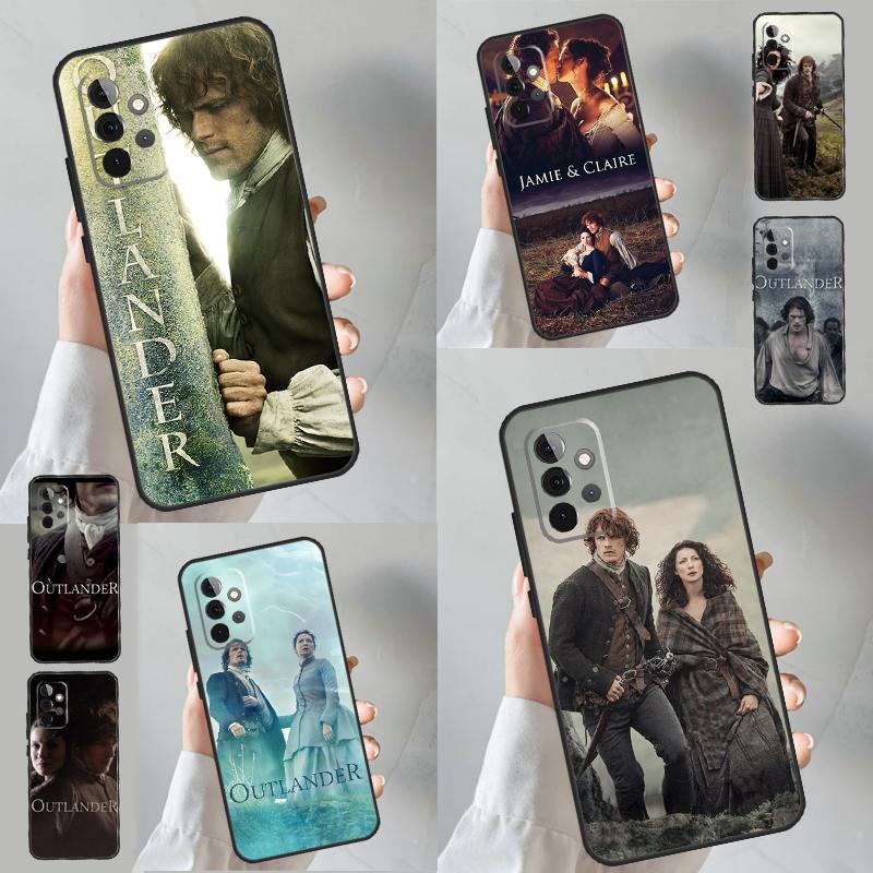 TV Outlander Phone Case For Samsung Galaxy A15 A25 A35 A55 A53 A33 A13 A52 A32 A12 A51 A71 A14 A34 A54