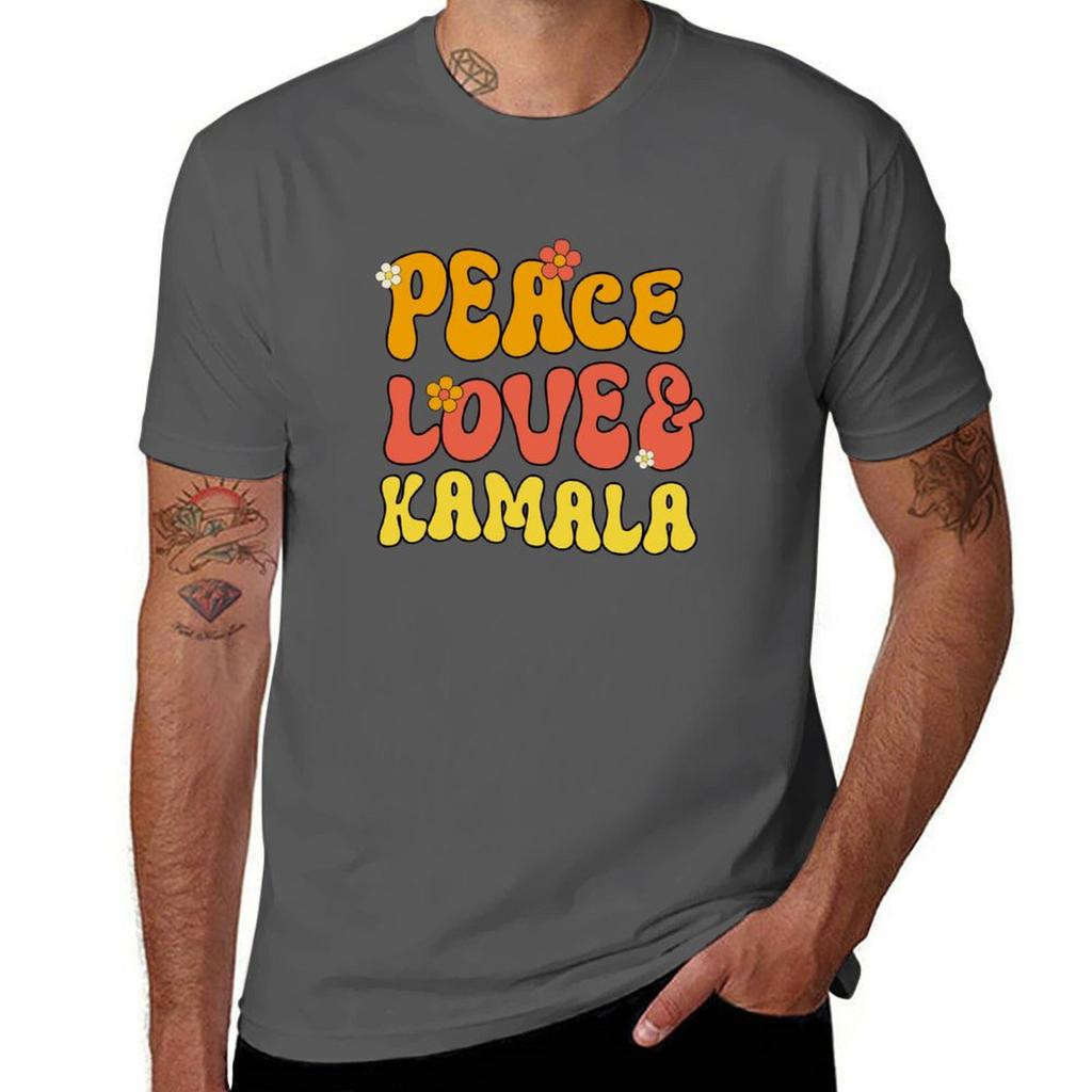 Peace Love And Kamala Harris Tshirt Perforunisexce Dry Fit Tshirt