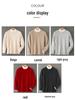 Men's 100% Wool Thick Round Neck Casual Sweater - Autumn/Winter Pullover