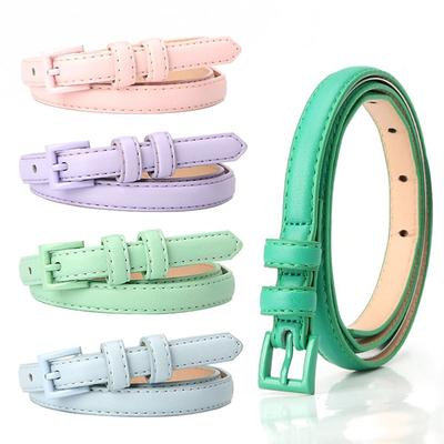 Ceinture Fine Simple pour Pantalon Ceinture Dopamine pour Jeans Nouvelle Ceinture pour Femme