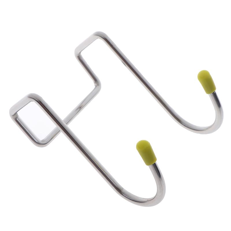 1Pc Stainless Steel Double S Shape Storage Hook For Bathroom Kitchen Wall Hook