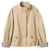 Sancai Autumn Casual Stand Collar Jacket