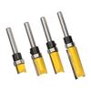 4pcs Mill Router Bit Set 1/4 Shank Milling bit Straight End Milling Trimmer Alloy Woodworking tool