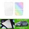Car Sunroof Sunshade Cover For ZEEKR 007 GT 2025-Present Colorful Ice Nano Heat Insulation Skylight Anti-UV Auto Accessories