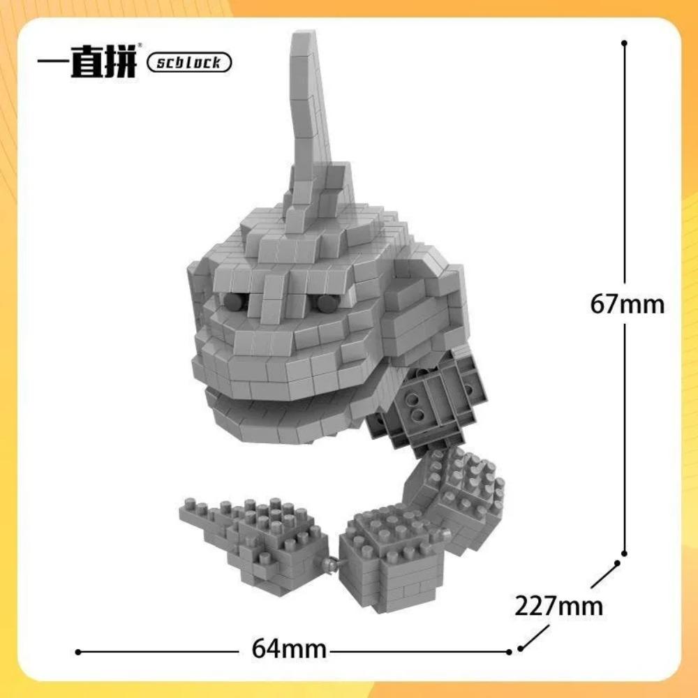 Pokemon Building Blocks Small Cartoon Mini Block Pikachu Charizard Eevee Mewtwo Anime Assemble Action Model Dolls Boys Toys
