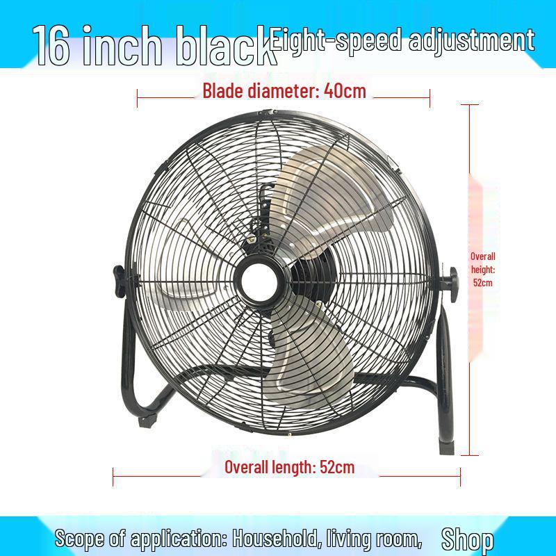 High-Power Multi-Use Fan: Powerful Table, Floor, and Desktop Fan for Home and Industrial Use