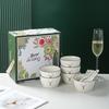 Company Launch Event Ceramic Bowl & Spoon Set - Souvenir Gift Box