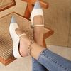 Fashion Silver Glitter Slippers Women Height Increasing Slides Summer Shoes Woman Pointed Toe Leather Patchwork Pantuflas Big Size 43