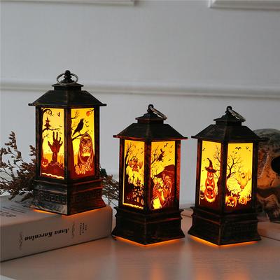 Dekoracja Halloween Lampion Dyniowy LED Lampion Wiatrowy Czarownicy Akcesoria Dekoracyjne Symulacja KTV