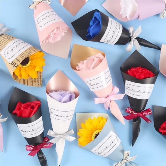 Fiori di Sapone Mini Realistici Affascinanti Romantici Finti Eterni Fiori di Sapone per San Valentino