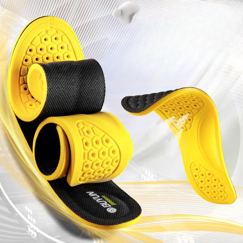 Men's Breathable Insoles Non-slip Absorb-Sweat Insoles Sport Insoles