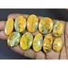 240Cts. Natural Bumble Bee Jasper Oval Cabochon Loose Gemstone 10 Pcs Lot C-2251