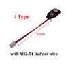 1-10PCS 9V Battery Clips 10-15cm DC5521 Male/Female Connector Buckle 9 Volt Battery Clip Connector I/T-Type Battery Holder