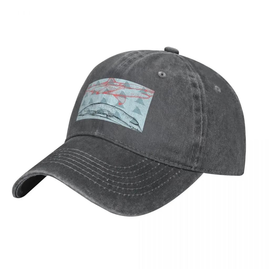 Shark Conservation Cowboy Hat Sunhat Snap Back Hat Womens Hats Unisexs