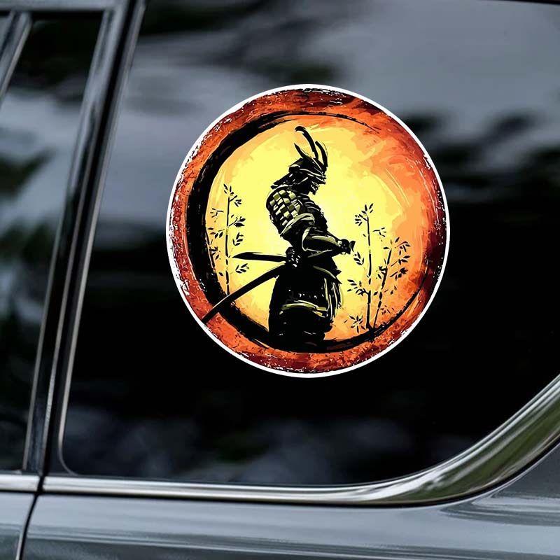 For Personality Samurai Car Sticker Vinyl Decal Waterproof Window Motorcycle Camper Bumper Truck Laptop Decoration SH502