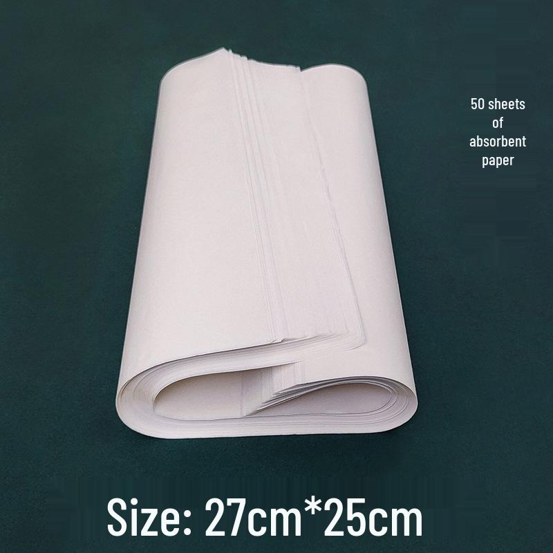 Round Lacquer Art Fan Filter: Disposable Absorbent Paper for Floating Lacquer and Painting