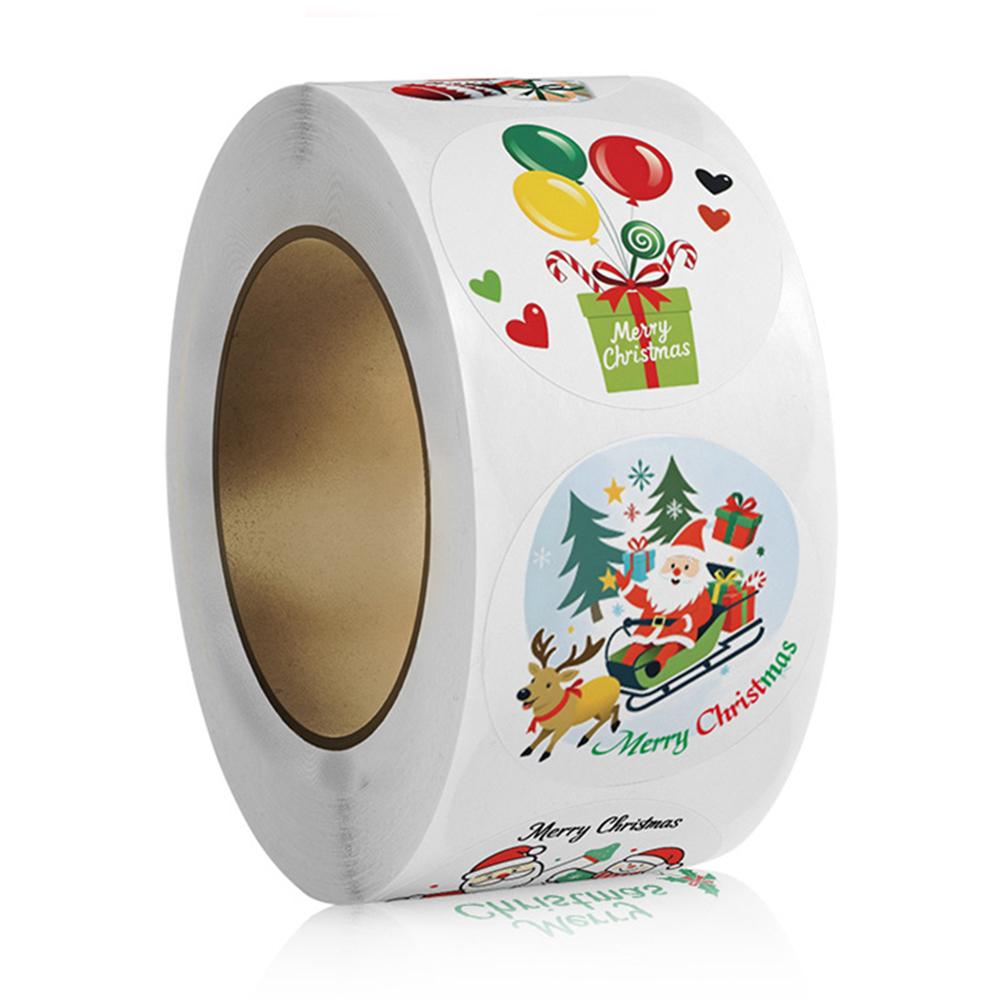 100-500Pcs High-Standard Merry Christmas Premium-Quality Stickers First-Class Christmas High-Standard Theme High-Standard Seal High-Standard