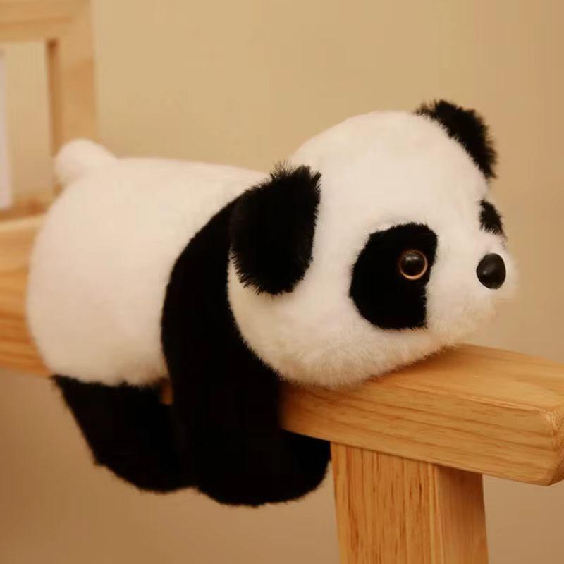 In Stock Cute Doll Bracelet Doll Panda Raccoon Capybara Plush Toy Wrist Lying Circle Decoration Surprise Gift For Girls Friends