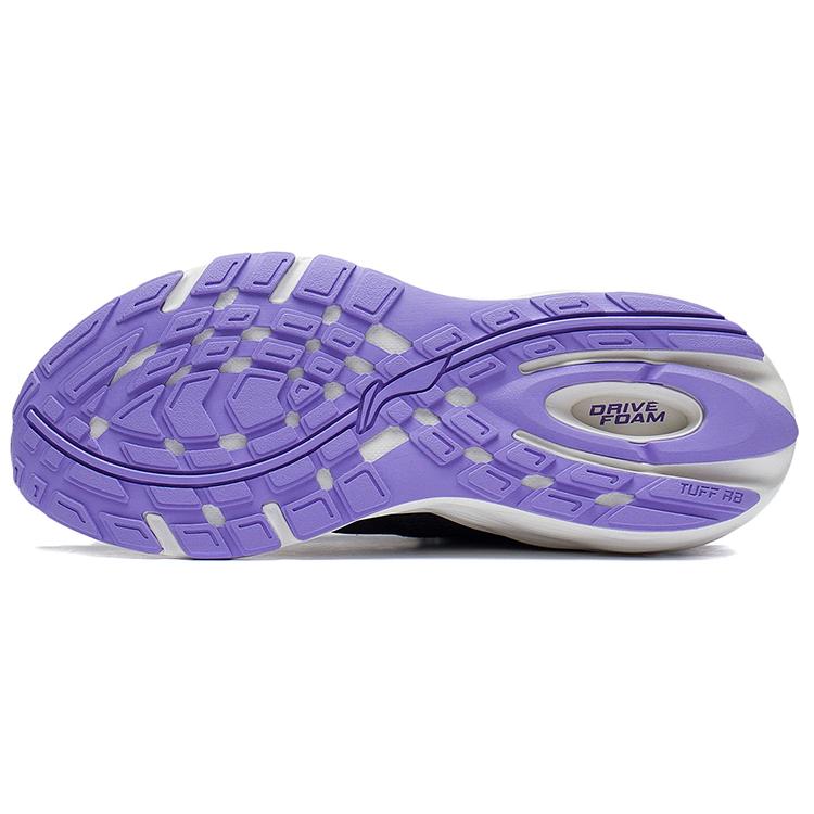 Li Ning Yufeng Reflective Cushioning Rebound Low Top Running Shoes Women's Black ARSS014-1