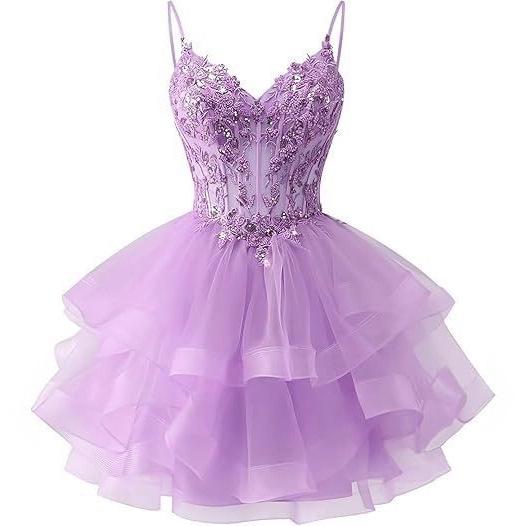 Suspender Dress Homecoming Dresses Short Banquet Evening Dress Dress European and American