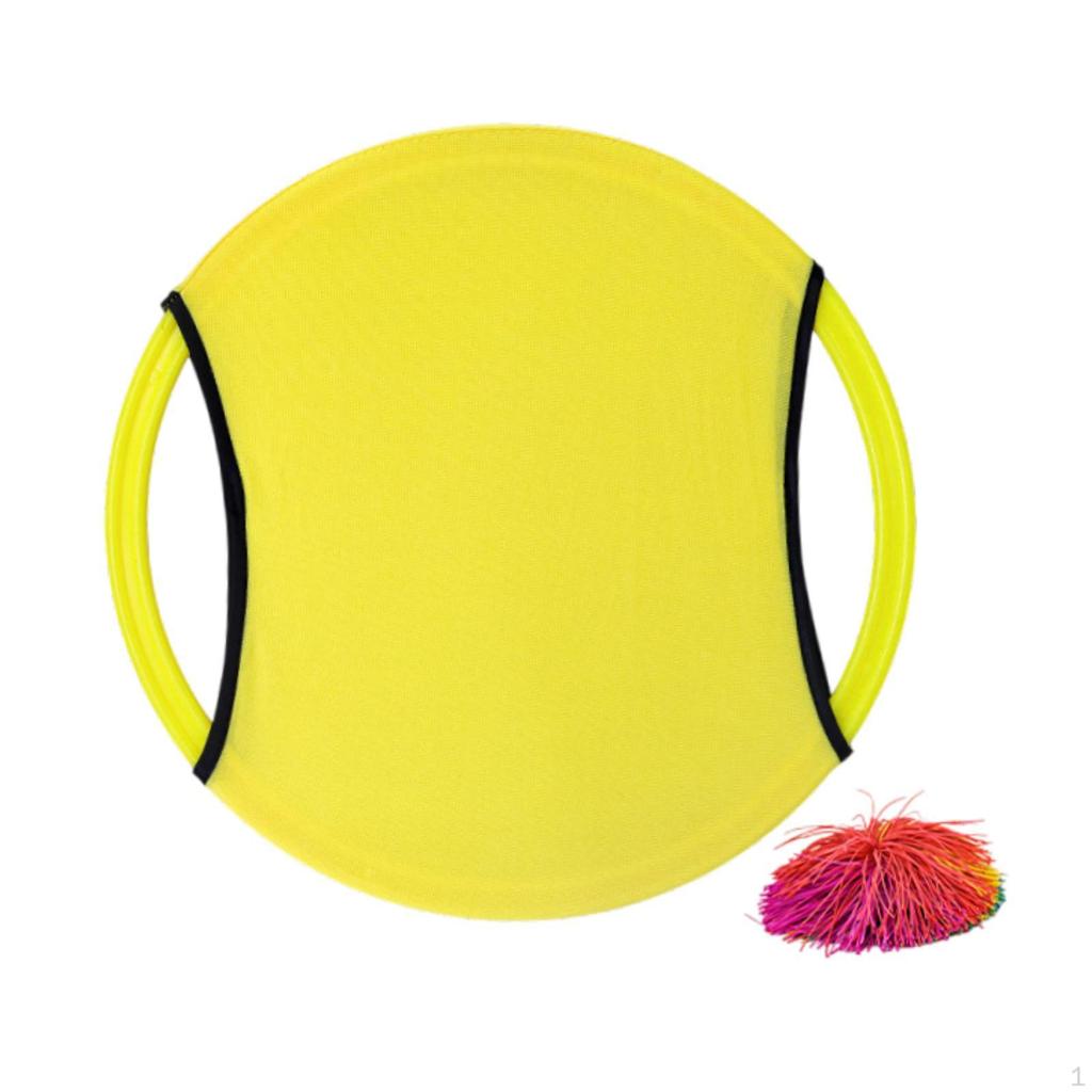 Bouncy Paddle Ball Set, Toss And Catch Activity for Children At The Beach