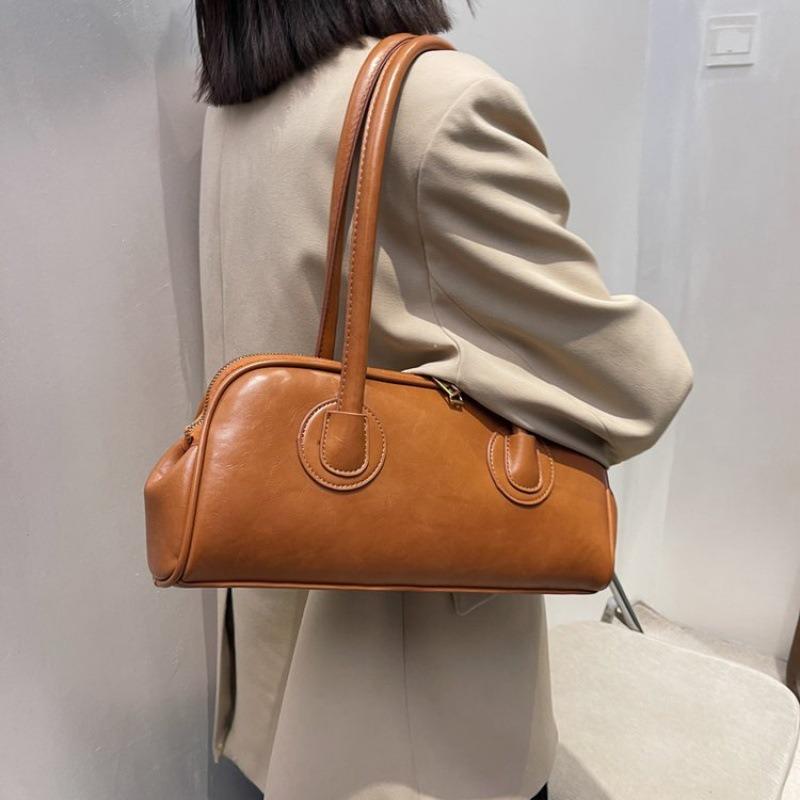 Bags 2 New trendy bags women's bags fashionable versatile shoulder underarm bags high-end portable baguette bags