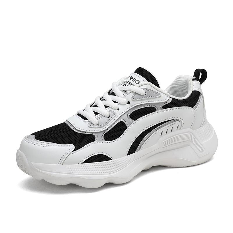 

Новая модная спортивная повседневная обувь Four Seasons, обувь для папы, удобная дышащая обувь с сеткой 41 чёрный