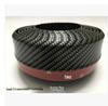 Universal Carbon Fiber Pattern Front Lip Rubber Strip – Anti-Collision Car Modification