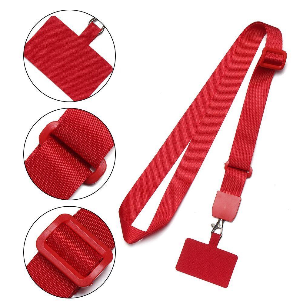 Halsbandclip Karabiner Schlüsselanhänger Seilband Handyband Lanyardband Handyhängekordel Handy-Lanyard