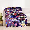 Digital Circus Blanket Warmthful Decor Suitable for Couch Seaside Bedding Four Seasons Universal Modern Style Perfect Gift for Relatives and Friends