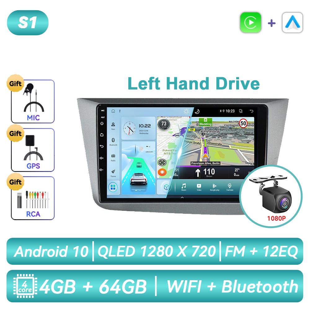 Car Radio For Seat Altea XL Toledo 2004 - 2015 Android Multimedia Video Player Navigation GPS Carplay Touch Screen Auto Stereo Intelligent Systems