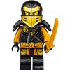 Ninja Warrior Superhero Doll With Weapon Single Building Block Assembly Toy